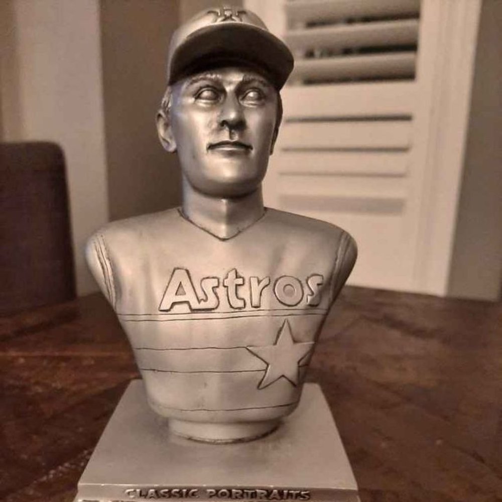 Nolan Ryan 2003 Upper Deck Classic Portraits Statue/Bust- Hall of Famer